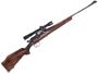 Picture of Used Sporterized Lee Enfield No1 Mk3 Bolt Action Rifle, 303 British, 22" Barrel, Parker Hale Stock, Very Worn Blueing, Flush Cut Mag, Redfield Scope, Fair Condition