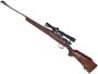 Picture of Used Sporterized Lee Enfield No1 Mk3 Bolt Action Rifle, 303 British, 22" Barrel, Parker Hale Stock, Very Worn Blueing, Flush Cut Mag, Redfield Scope, Fair Condition