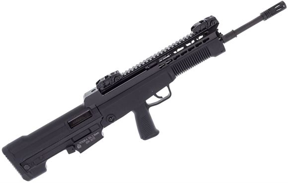 Picture of Used Norinco Type 97 NSR-FTU Semi-Auto Rifle - 5.56mm, 18.6", Black, Flat Top Upper, Synthetic Stock, Magpul MBUS Flip Up Sights, Oversize Magazine Release, 1 Magazine, Very Good Condition