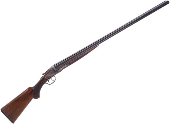 Picture of Used LC Smith SxS Shotgun - 12Ga, 2 3/4", 30" Barrel Full Choke, Double Trigger, Wood Stock, Good Condition.