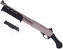 Picture of Used Remington Model 870 Tac-14 Marine Pump Action Shotgun - 12Ga, 3", 14", Nickel, M-Lok Fore End & Bird's Head Pistol Grip, ScatterGun Ghost Ring Sight, Fixed Cylinder, Original Box, Excellent Condition