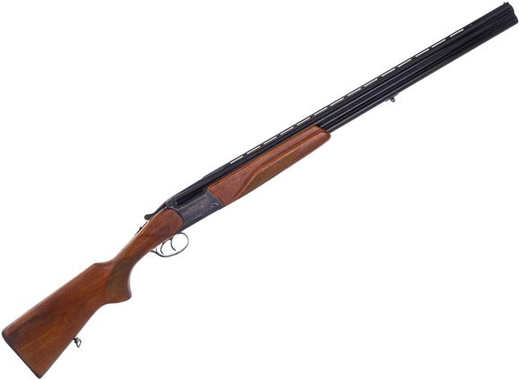 Picture of Used Baikal NX27 Over Under Shotgun, 12-Gauge 2-34'' Chamber, 28'' Barrel (Full/Mod), Double Trigger, Wood Stock, Good Condition