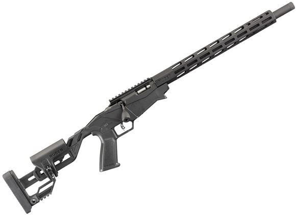 Picture of Ruger 8405 Precision Bolt Action Rifle, 22 WMR, 18" Threaded Bbl Qucik-Fit Adjustable Stock, 9+1 Rnd