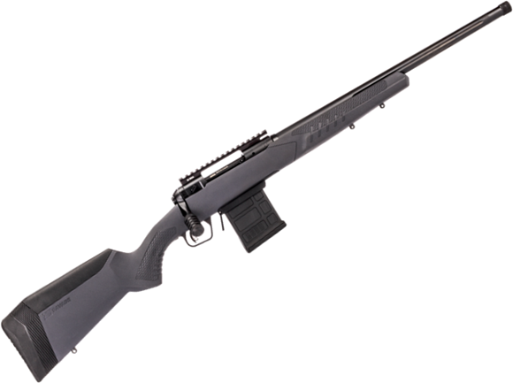 Picture of Savage 110 Tactical Bolt Action Rifle - 6.5 Creedmoor, 24", Threaded, Matte Grey Accustock W/ Accufit Adjust, Accutrigger, Detach Box Mag, 10rds