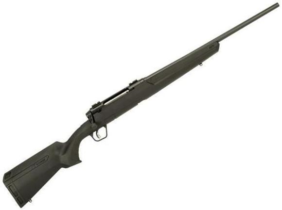 Picture of Savage Arms Axis II Compact Bolt Action Rifle - 7mm-08, 22", Matte Black, Rugged Black Synthetic Stock, 4rds, 12.75" LOP.