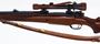 Picture of Used Custom M98 Brevex Mauser Action, 416 Rigby, 24'' Barrel w/Sights, Walnut Stock, Weaver 2.5x Scope, Leather Sling, Very Good Condition