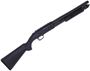 Picture of Used Mossberg 590A1 Tactical Compact Pump Action Shotgun - 12Ga, 3", 14", Heavy-Walled, Parkerized, Black Synthetic Stock, 5rds, Front Bead Sights, Fixed Modified, Metal Trigger Guard & Safety Button. W/6 Shot Aluminum Side Saddle. Good Condition