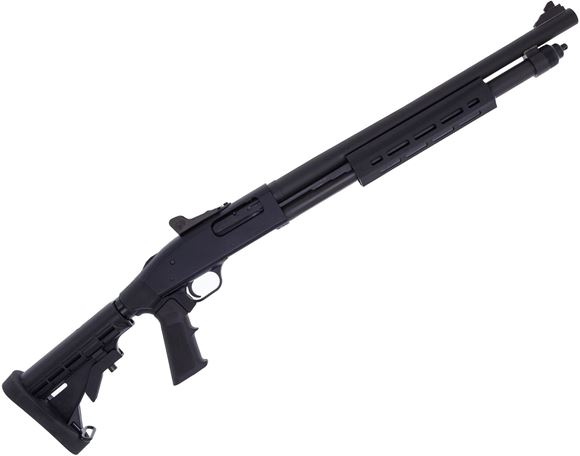 Picture of Used Mossberg 590A1 Tactical M-LOK  Pump Action Shotgun - 12Ga, 3", 18", Heavy-Walled Barrel Accu-Choke Cyl, Parkerized, 6-Pos Adjustable Stock, M-LOK Forend, Excellent Condition