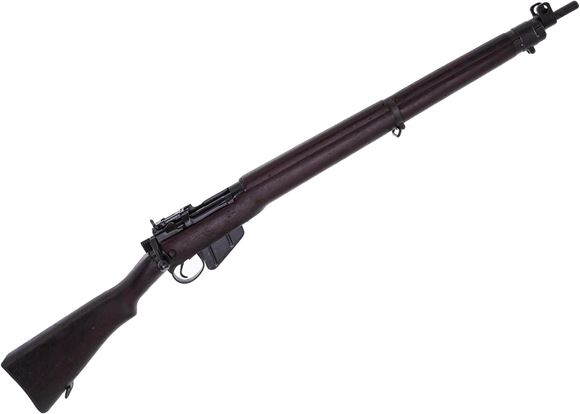 Picture of Surplus Lee Enfield No4 Mk I* Bolt-Action Rifle - 303 British, 25" Barrel, Full Military Wood Stock, 1950's Long Branch Mfg., 10rd Mag, Good Condition