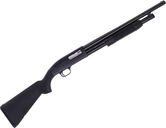 Picture of Used Mossberg Maverick 88 Pump Action, 12-Gauge, 18.5'' Barrel, Black Synthetic Stock, Excellent Condition