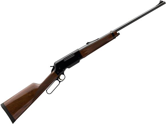 Picture of Browning BLR Lightweight '81 Lever Action Rifle - 270 Win , 22", Sporter Contour, Gloss Blued, Gloss Black Walnut Stock w/Straight Grip & Forearm, 4rds, Fully Adjustable Rear Sights