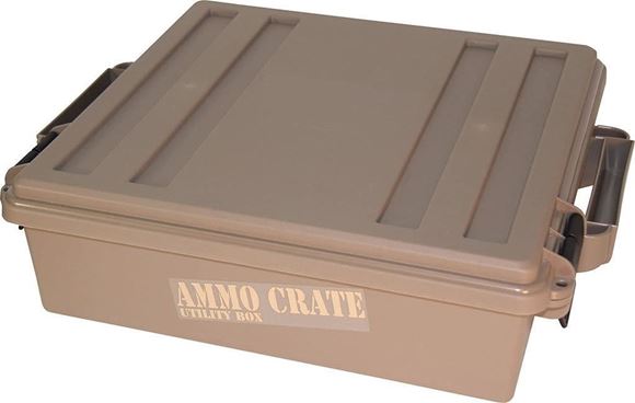 Picture of MTM Case-Gard Ammo Cans, Ammo Crate  - ACR572 (Dark Earth) Interior 14�(L) x 13.5�(W) x 4.5�(H)