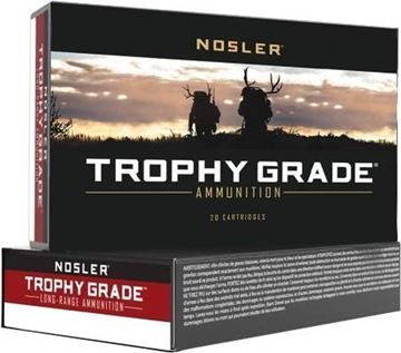 Picture of Nosler 61237 Trophy Grade Long Range Ammo, 27 Nosler 165gr ABLR (20 ct.)