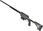 Picture of Savage 57553 Axis II Precision Bolt Action Rifle, 30-06 Spr, MDT Olive Chassis, 22 In, Hvy Threaded Barrel, 10 Round AICS Mag