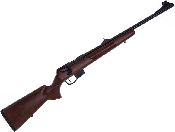 Picture of Anschutz 1761 D HB FL Classic Rimfire Bolt Action Rifle - 22 LR, 18"  Precision Barrel, Blued, Walnut Classic Stock, High-Contrast Fine Open Sights, Single Stage Light Trigger 5061, 5rds