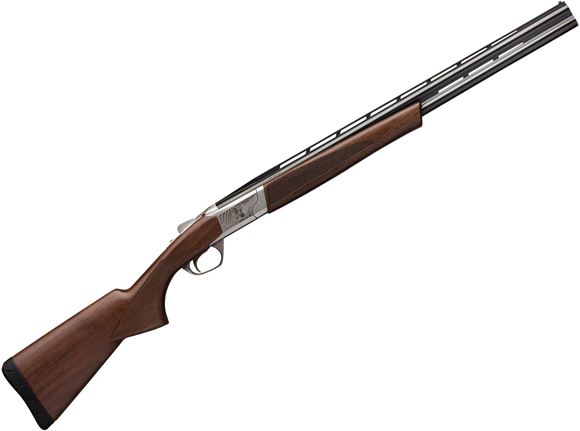 Picture of Browning Cynergy Micro Midas Over/Under Shotgun - 20Ga, 3", 26", Vented Rib, Satin Blued, Satin Grade I Black Walnut Stock, Silver Bead Front Sight, Invector-Plus Flush (F,M,IC)