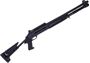 Picture of Used Benelli M4 Semi-Auto 12ga, 3" Chamber, 20" Barrel, Mobil Choke (M), Ghost Ring Sights, Collapsing Stock, With Mesa Aluminum Side Saddle, Excellent Condition