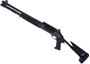 Picture of Used Benelli M4 Semi-Auto 12ga, 3" Chamber, 20" Barrel, Mobil Choke (M), Ghost Ring Sights, Collapsing Stock, With Mesa Aluminum Side Saddle, Excellent Condition