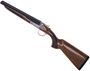 Picture of Akkar Churchill 512 Side by Side Shotgun - 12ga, 3", 12.5", Fixed Cylinder, Matte Blued, Silver Reciever, Gloss Walnut Stock, Single Trigger