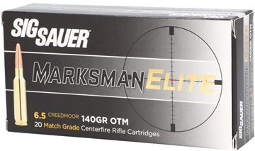 Picture of Sig Sauer Elite Performance Rifle Ammo - 6.5 Creedmoor, 140Gr, OTM, 20rds Box