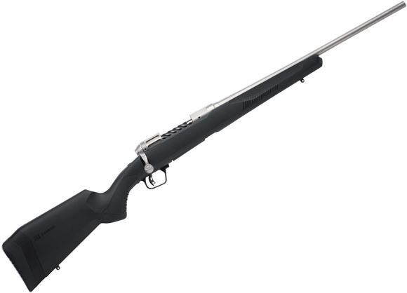 Picture of Savage Arms Model 110 Apex Lightweight Storm Bolt Action Rifle - 308 Win, 20", Stainless Matte, Black Synthetic Stock, Adjustable LOP, 4rds, AccuTrigger