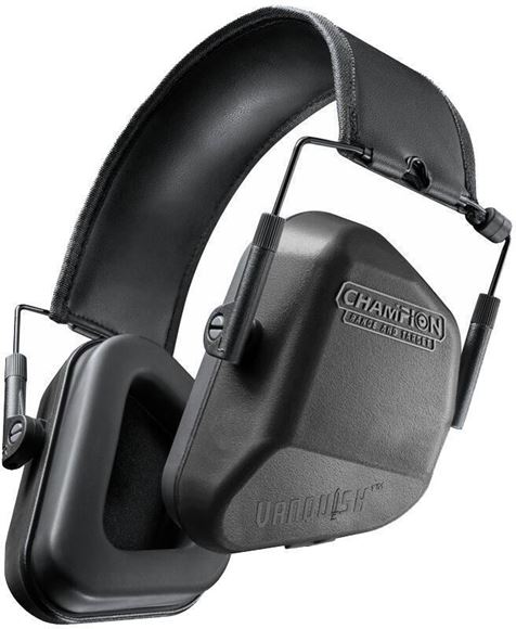 Picture of Champion Ears, Muffs - Vanquish Passive Ear Muff, 24dB, Black