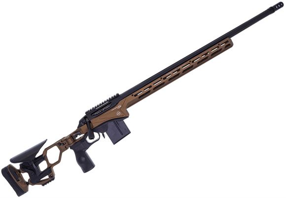 Picture of Cadex Defense CDX-SS Seven S.T.A.R.S Pro - 6.5 Creedmoor, 26",1:8 Twist, Bartlein Barrel, Hybrid Bronze-Black, DX2 Trigger, 10rds, Pro Foldable Buttstock, 20 MOA Rail, MX2-ST Muzzle Brake.