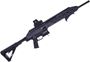 Picture of Used Crusader 9 Semi Auto Rifle, 18.6" Barrel, Black, Eotech Holographic Sight, Angled Fore-Grip, 4x10 round Mags, Very Good Condition