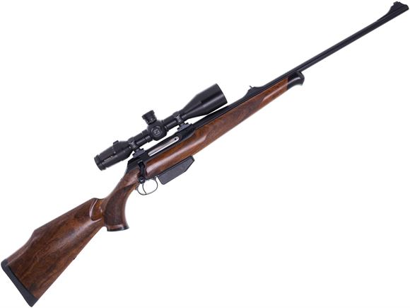 Picture of Used Sauer 202 Classic Bolt Action Rifle - 300 Win Mag, 24'' Barrel w/Sights, Grade 3 Wood Monte-Carlo Stock, Set Trigger, Zeiss Victory FL 4-16x50, Leupold QR Rings, 2 Magazines, Very Good Condition