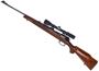 Picture of Used Parker-Hale Bolt Action Rifle - 30-06, 24" Barrel, Rifle Sights, 3-9x40 Bushnell Banner Scope, Worn Bluing, Worn Laquer Finish, 1 Magazine, Fair Condition