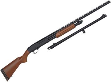 Picture of Mossberg 68224 835 Flex Pump Shotgun 12 Ga 28/24" Combo Field/Slug Wood STK 5+1 Shot