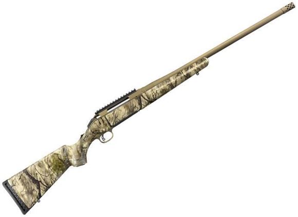 Picture of Ruger 26927 American Bolt Action Rifle 30-06 Spgfld Go Wild Camo Stk 22" Cerakote Bronze BBL 4rd