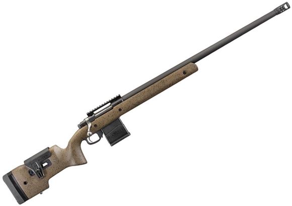 Ruger 47184 Hawkeye Long Range Target Bolt Action Rifle, 6.5 Creed 26 ...