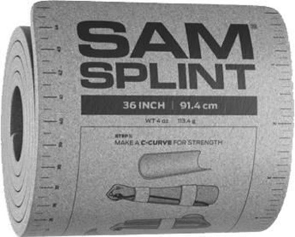 Picture of SAM - Tactical Splint, 36", Roll, Charcoal