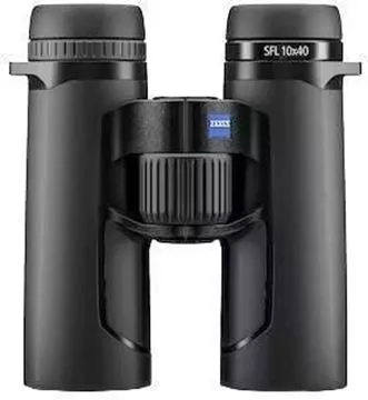 Picture of Zeiss Optics, SFL T* ULTRA-HD Binoculars, 10x40mm, Matte Black, 400 mbar Water Resistance, 90% light transmission