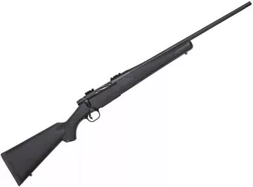 Picture of Mossberg 27892 Patriot Bolt Action Rifle 30-06 SPR, RH, 22 in, Blue Syn Stk, 5+1 Rnd, LBA Adj Trgr