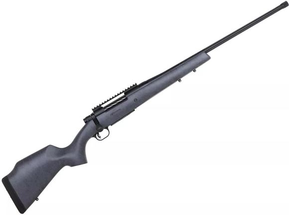 Picture of Mossberg 28101 Patriot LR Bolt Action Rifle, 308 Win, 22'' Fluted Threaded Bbl, Matte Blue, Spider Gray Stock, 5+1 Rnd