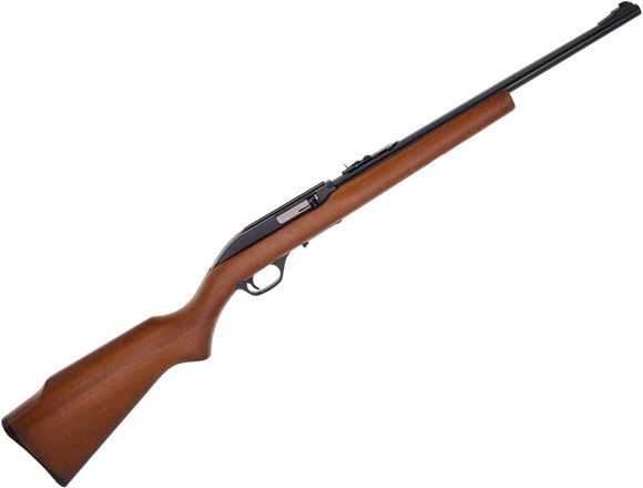 Picture of Used Marlin Model 70HC Semi-Auto 22 LR, 18" Barrel, Blued, Wood Stock, 2006 Mfg., 2 Mags, As New Condition in Original Box