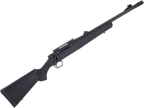 Picture of Used Mossberg MVP Patrol Bolt Action Rifle - 5.56, Black Synthetic Stock, Blued Barrel w/ Sights, 1 Mag, Picatinny Rail, Muzzle Brake,  Very Good Condition