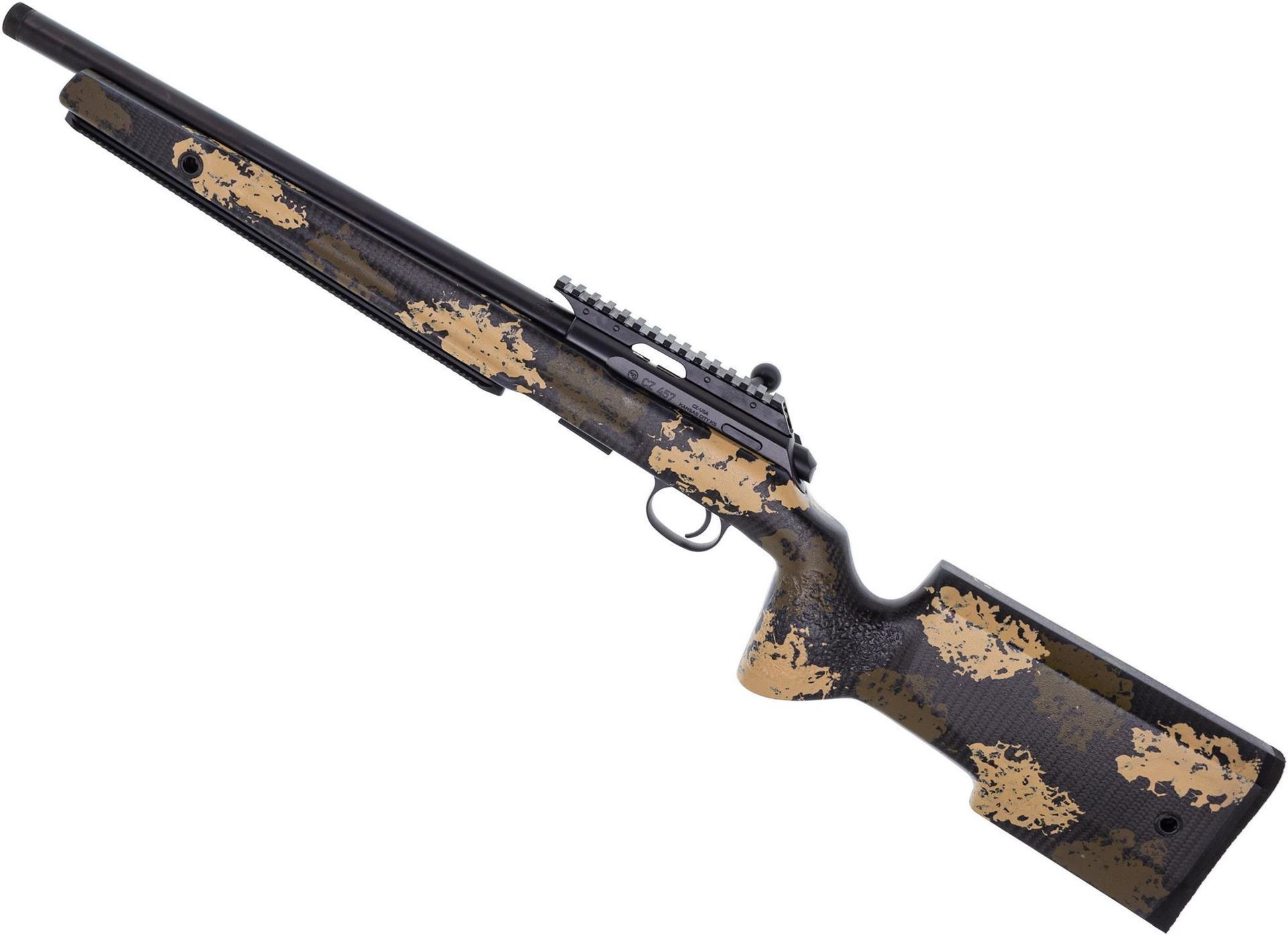 Used CZ 457 Varmint Precision Trainer Camo - Manners carbon-fiber ...