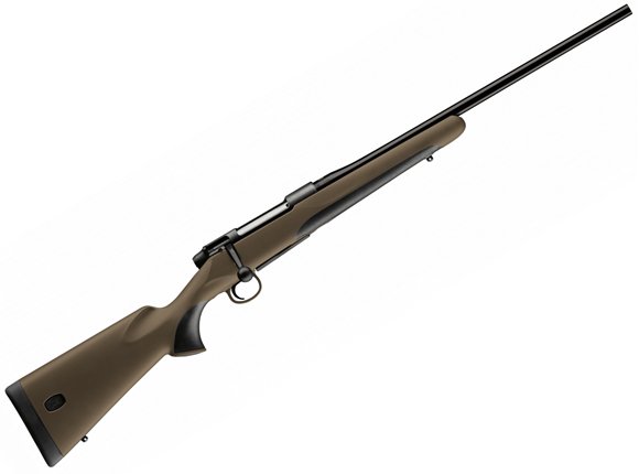 Picture of Mauser M-18 Savanna Bolt Action Rifle - 6.5 PRC, 24", Cold Hammered Barrel,Threaded 1/2x28, Blued, Synthetic  Stock.