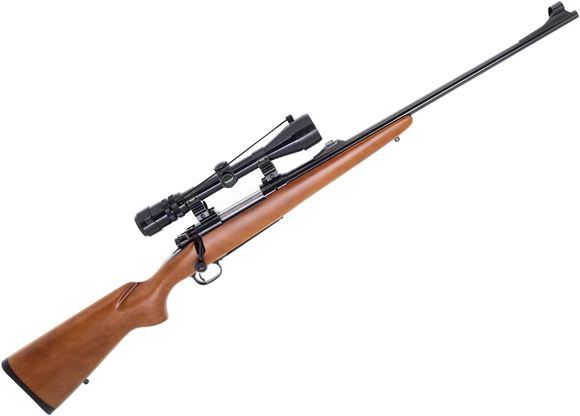 Picture of Used Winchester Model 70 Ranger Bolt Action Rifle, 30-06 Springfield, 22" Barrel w/sights, Bushnell Buckhorn 3x9x40mm Scope, Wood Stock, Very Good Condition