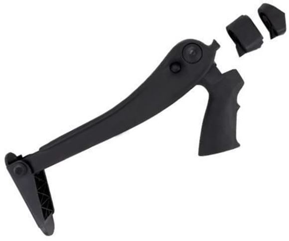 Picture of Advanced Technology International (ATI) Shotguns Stocks - Top Folding Stock, Fits Most 12Ga Mossberg 500/535/590/835, Remington 870, Winchester 1200/1300 Shotguns, Black