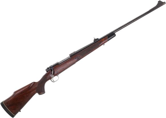 Picture of Used Winchester Model 70 Bolt-Action 338 Win Mag, 24" barrel w/ Sights, 1977 Mfg. Push Feed, Fair Condition