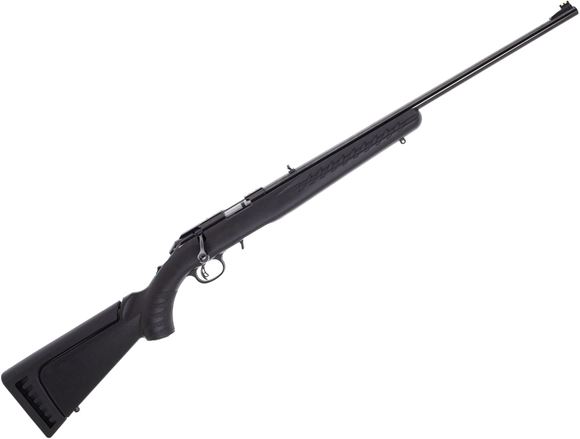 Picture of Used Ruger American Rimfire Bolt Action Rifle - .22 LR, 22", 1:16", Blued, Black Synthetic Stock, Adjustable Rear & Williams Fiber Optic Front Sight, Adjustable Trigger, 10rds, Original Box, Excellent Condition