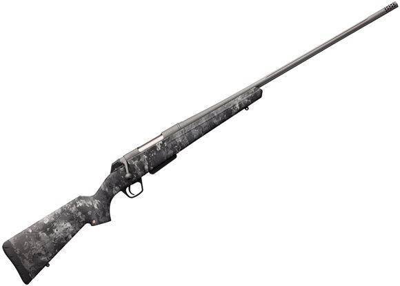 Picture of Winchester XPR Extreme Hunter Bolt Action Rifle - 308 Win, 22", 12" Twist, 9/16x24 Threaded, TrueTimber Midnight Camo, Tungsten Cerakote Finish, 3rds, No Sights