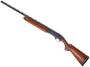 Picture of Used Remington Model 1100 Magnum Semi Auto Shotgun - 12ga, 3", 26", Worn Blued & Minor Pitting on Receiver, Engraving, Wood Stock, Cracked Forend, Fixed Full, Otherwise Fair Condition