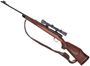 Picture of Used Husqvarna Bolt-Action Rifle -  30-06, Blued, Wood Stock, Rifle Sights, Weaver K4 Scope, Leather Sling, Very Good Condition