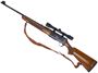 Picture of Used Browning BAR Semi-Auto Rifle - 30-06 Sprg, 22" , Gloss Blued/Walnut, Bushnell Scopechief IV 4x Scope, Rifle Sights, Leather Sling, One Mag, (Pitting on Receiver) Otherwise Good Condition