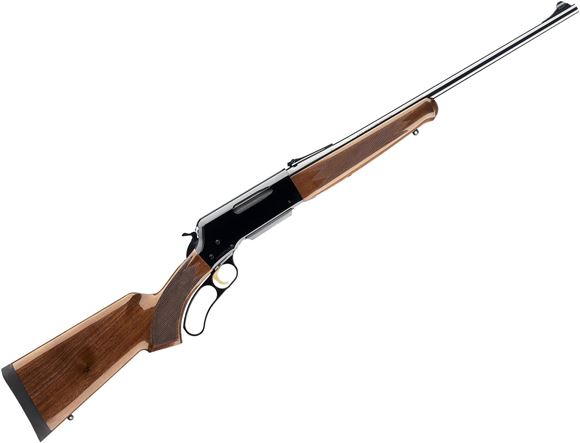 Picture of Browning BLR Lightweight w/Pistol Grip Lever Action Rifle - 243 Win, 20", Sporter Contour, Polished Blued, Polished Black Aluminum Alloy Receiver, Gloss Grade I Black Walnut Stock, 4rds, Brass Bead Front & Fully Adjustable Rear Sights